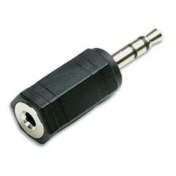 ADATTATORE AUDIO WATSON JACK 3,5mm MASCHIO - 2,5mm FEMMINA 3.5M/2.5F BULK