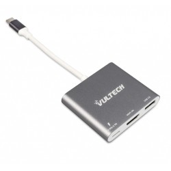 Adattatore Type-C HDMI/USB/PD Vultech ATC-01