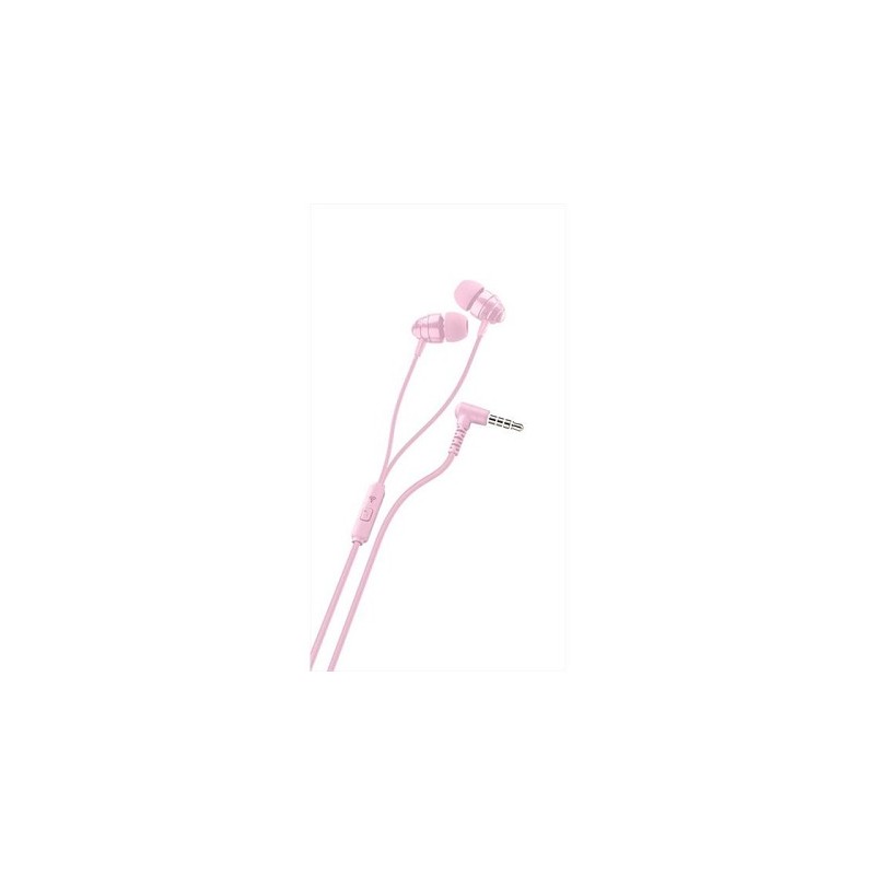 AURICOLARI PLAUINEARP CON MICROFONO ROSA CELLULARLINE