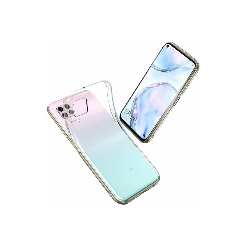 BACK CASE ULTRA SLIM PER HUAWEI P40 LITE TRASPARENTE