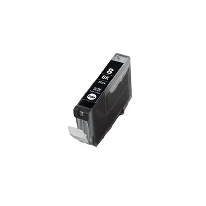 CARTUCCIA COMP. CANON CLI-8BK BLACK CON CHIP