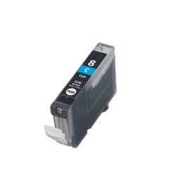 CARTUCCIA COMP. CANON CLI-8C CIANO CON CHIP