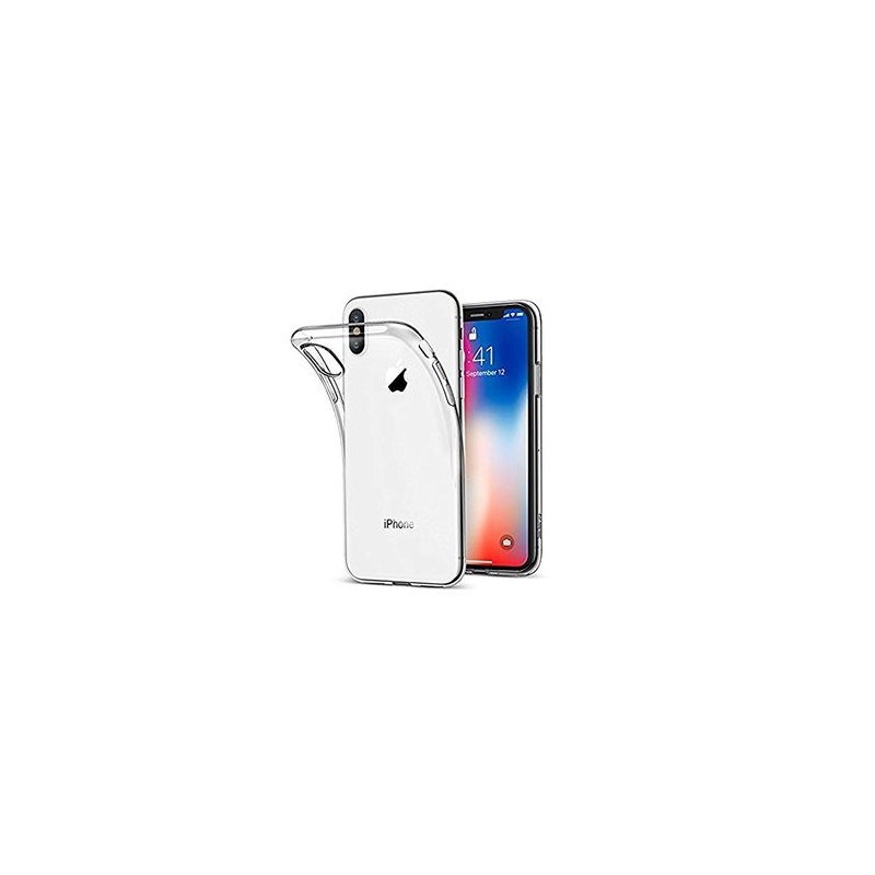 COVER PLUS PER IPHONE XS TRASPARENTE