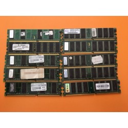 KIT LOTTO x10 MEMORIA RAM 256MB DDR400 PC3200 SDRAM PC DESKTOP VARIE MARCHE INTEL AMD