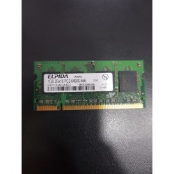 MEMORIA RAM ELPIDA 1GB DDR2 6400S