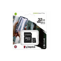 Memory card Micro-SD 32GB Kingston Canvas UHS-I