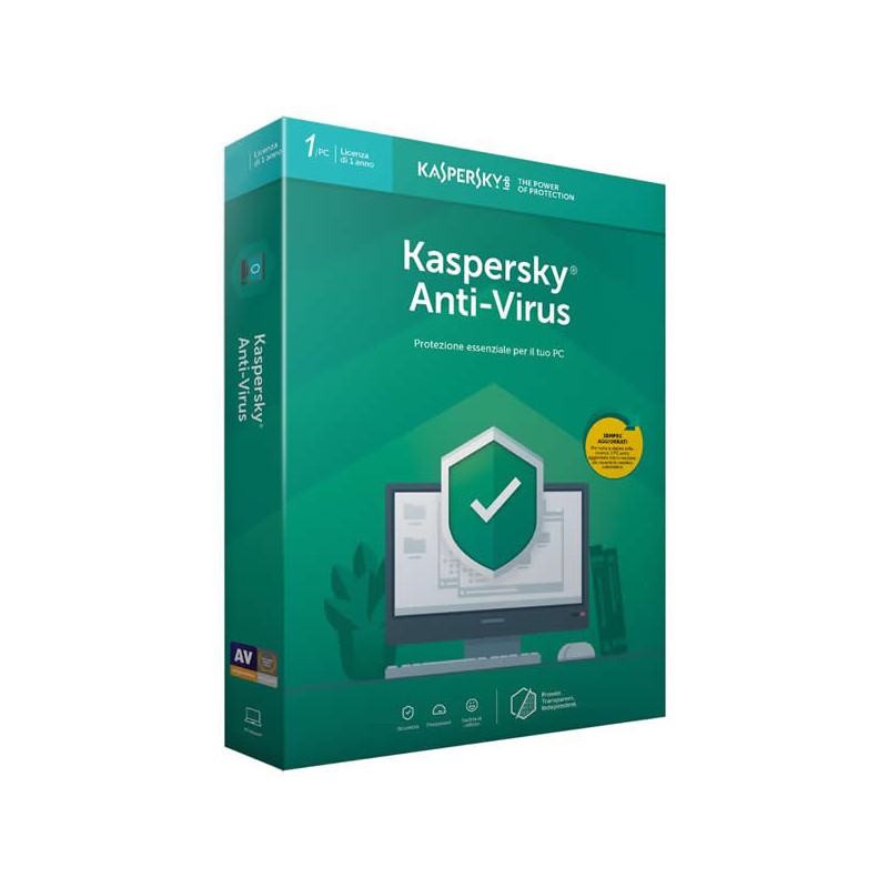 Software Antivirus Kaspersky - 1User/1Anno