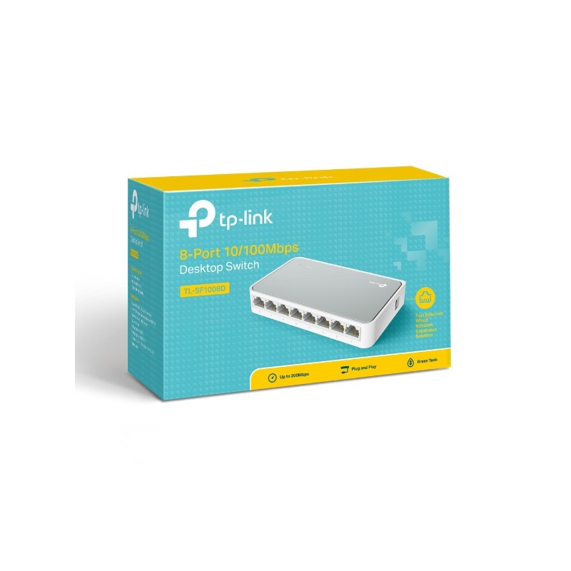 SWITCH DI RETE 8 PORTE 10/100M TP-LINK