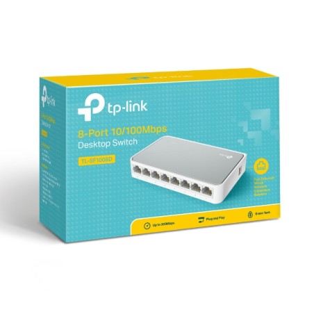 SWITCH DI RETE 8 PORTE 10/100M TP-LINK