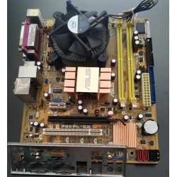 Scheda madre Asus P5KPL-CM con processore Intel Pentium Dual Core E2220 2.40 GHz
