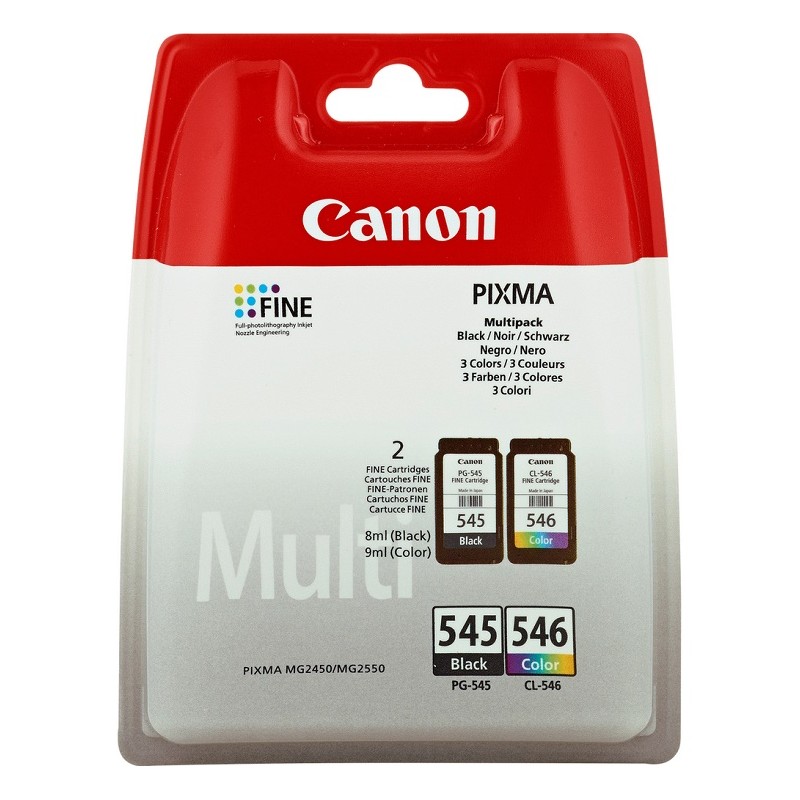 CARTUCCIA MULTIPACK CANON 545/546 8287B005