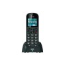 CELLULARE SAIET COMODO-B CON BASETTA TASTI GRANDI BLACK