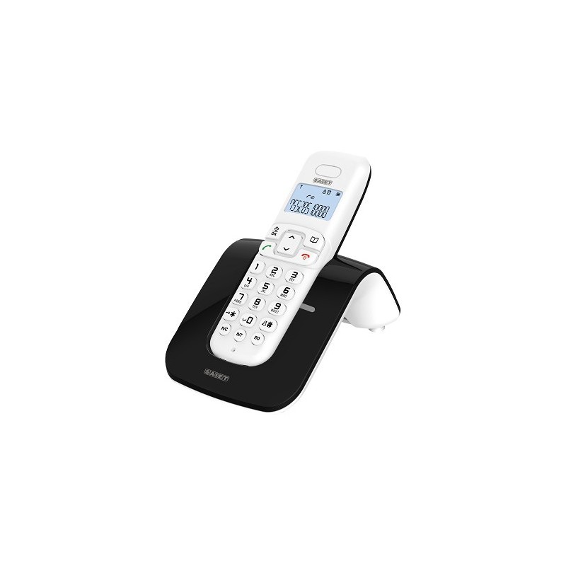 CORDLESS SAIET CON VIVAVOCE NERO SLIDE-K