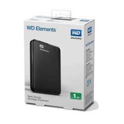 Hard Disk Esterno USB3.0 2,5 1TB WD ELEMENTS WDBUZG001