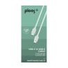 Cavo Usb 1M USB-C TO USB-C Bianco Ploos PLCABC2C1MW