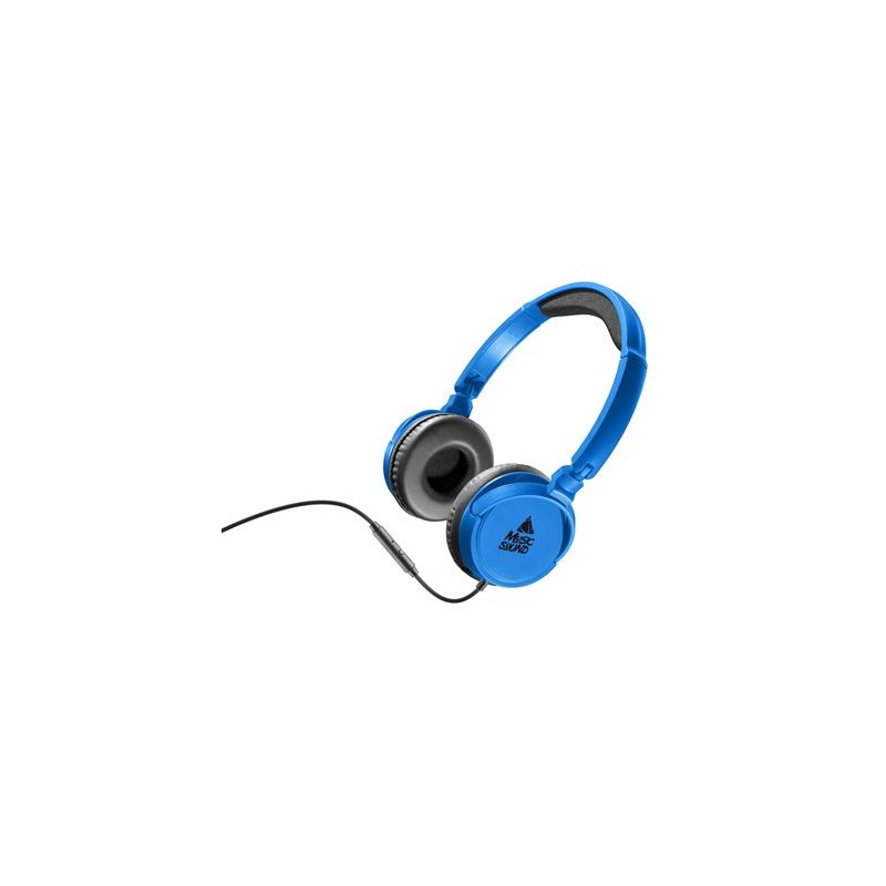 CUFFIE CON MICROFONO MUSIC SOUND BLU CELLULARLINE