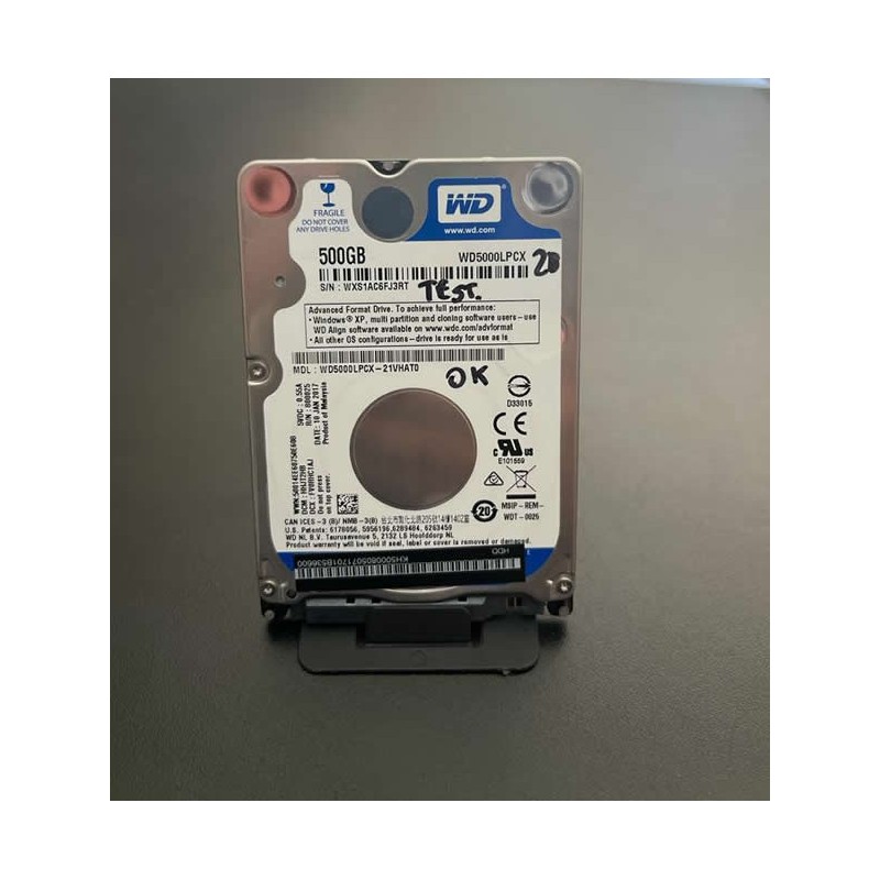 Hard Disk Western Digital 500GB 2,5 WD500LPCX