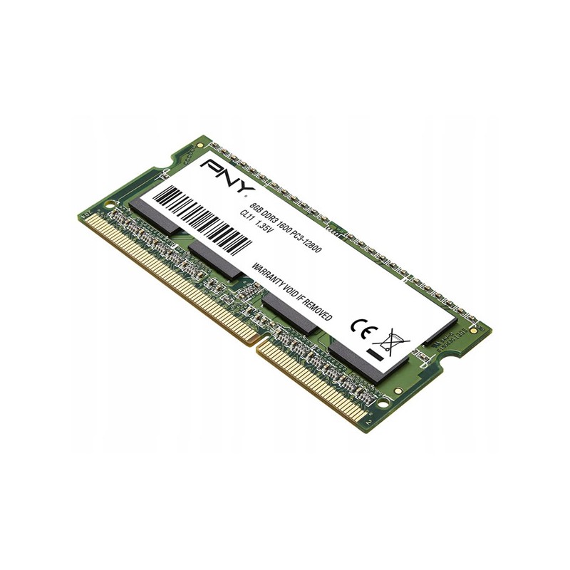 Memoria RAM DDR3 8GB SODIMM 1600 Mhz PNY Bulked