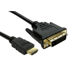 Cavo DVI-D (24+1) Maschio a HDMI Maschio 1,5 Metri