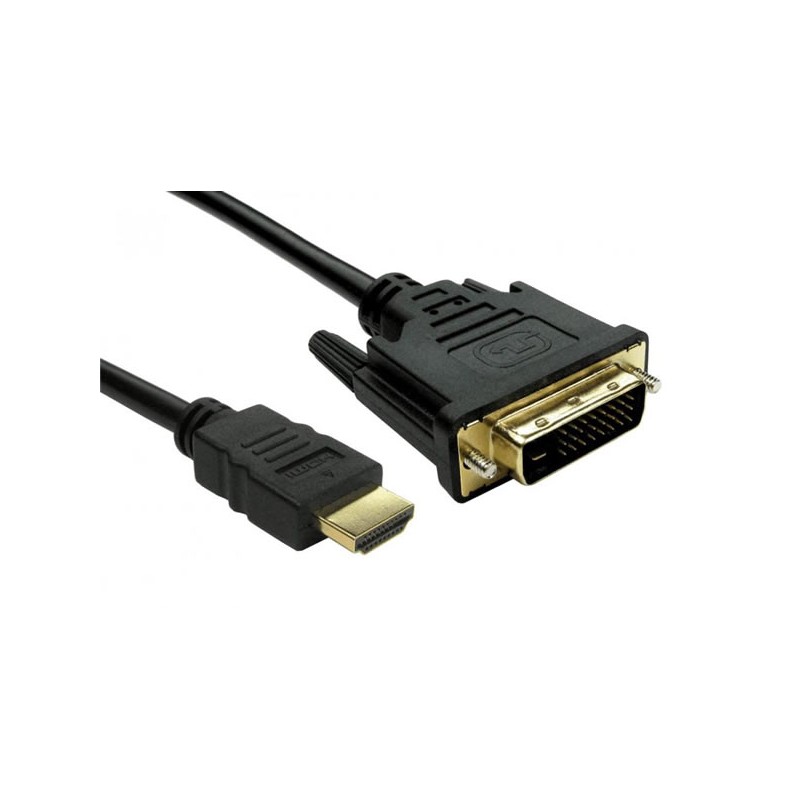Cavo DVI-D (24+1) Maschio a HDMI Maschio 1,5 Metri