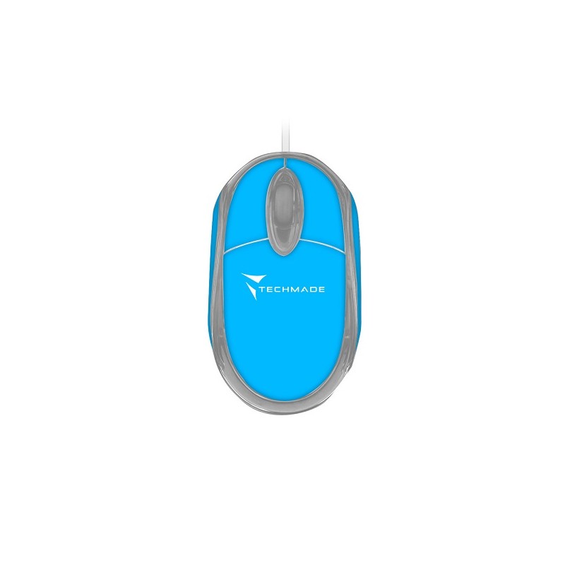 MOUSE OTTICO USB TECHMADE TM-2023-BL BLUE