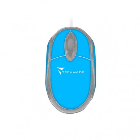 MOUSE OTTICO USB TECHMADE TM-2023-BL BLUE