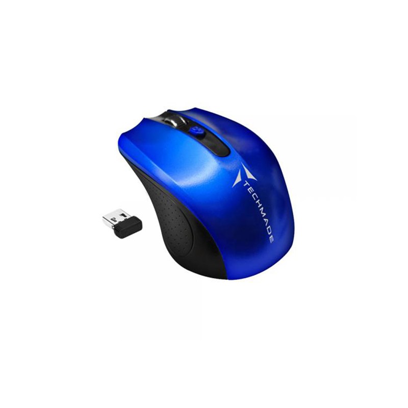 Mouse Ottico Wireless Usb Techmade TMXJ30-BL BLUE