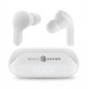 AURICOLARE Bluetooth TWS SLIDE MS BIANCO BTMSTWSSLIDEW