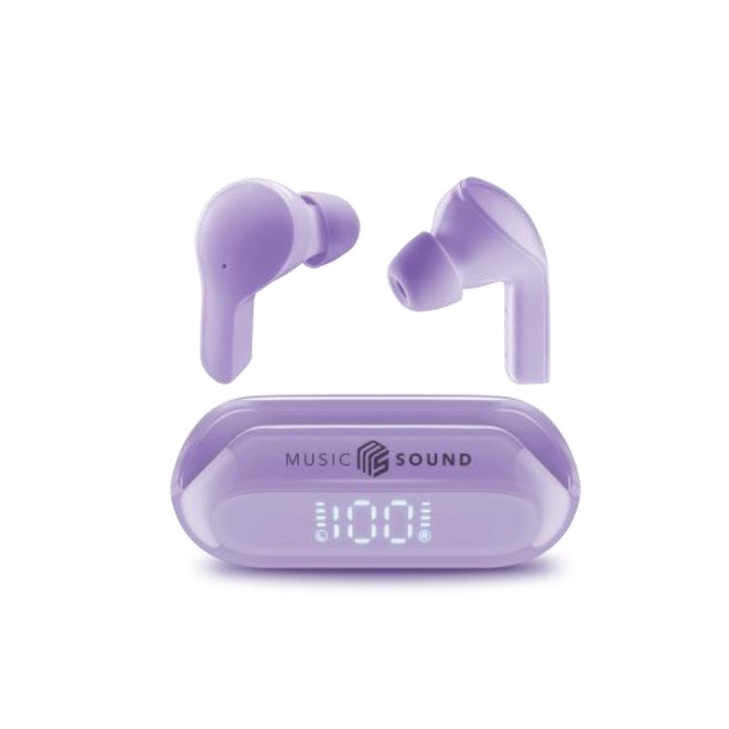 AURICOLARE Bluetooth TWS SLIDE MS VIOLA BTMSTWSSLIDEV