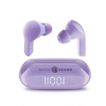 AURICOLARE Bluetooth TWS SLIDE MS VIOLA BTMSTWSSLIDEV