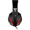 CUFFIE + MICROFONO 3.5MM GAMING TECHMADE TM-FL1-RED