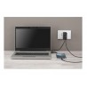 Caricabatteria da rete Ultra Duo 2 port 48W + Cavo Usb-c ACHUSB2KITHOME48WK