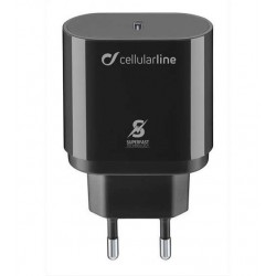 Caricatore ACHSMUSBCPD25WK per Samsung Usb-C 25W Cellularline