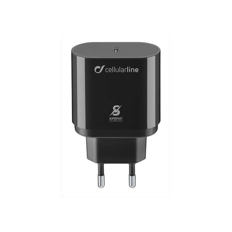 Caricatore ACHSMUSBCPD25WK per Samsung Usb-C 25W Cellularline