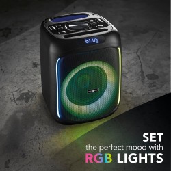 Cassa Bluetooth Music Sound Sound BOX Luci Rgb 40Watt BTSPKMSBOXSMALLK