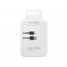 Cavo Dati/Ricarica per Smartphone USB TO TYPE-C 1.5M SAMSUNG EP-DG930IBEGWW BLACK