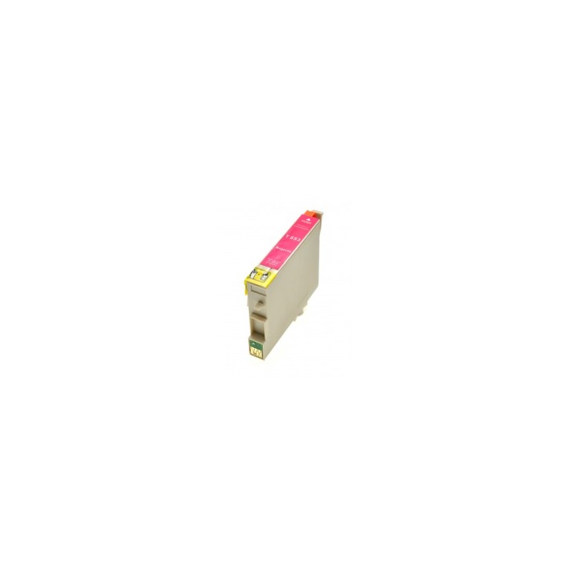 CARTUCCIA T0553 MAGENTA COMPATIBILE PER EPSON Stylus Photo R240 RX420 RX520 CAPACITA 16ML
