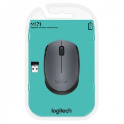 MOUSE LOGITECH WIRELESS M171 BLACK