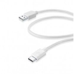 CAVO USB 1M USB-C BIANCO PLCABTYC1MW