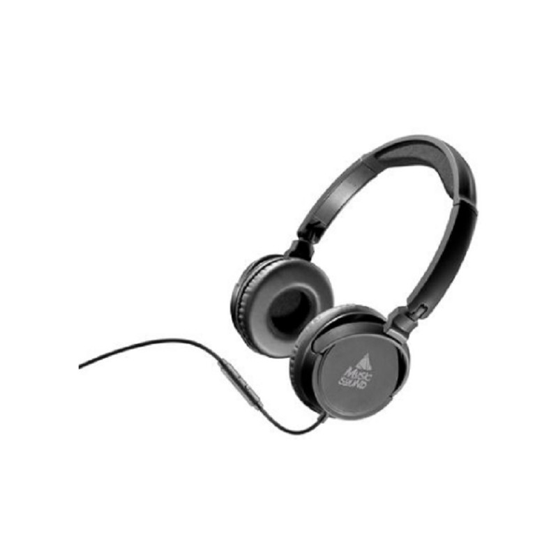 CUFFIE CON MICROFONO MUSIC SOUND NERO CELLULARLINE