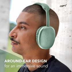 Cuffia Bluetooth Music Sound MAXI 2 Verde BTHEADBMSMAXI2G