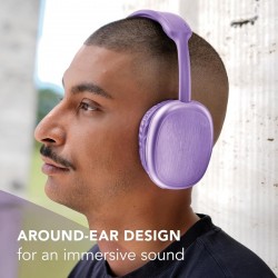 Cuffia Bluetooth Music Sound MAXI 2 Viola BTHEADBMSMAXI2V