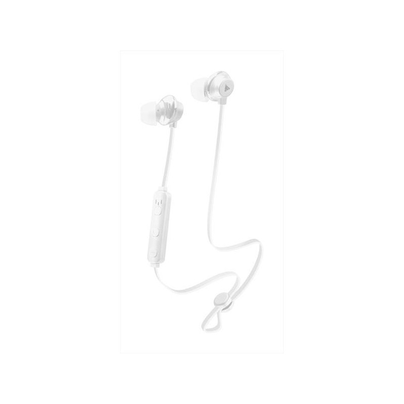 AURICOLARE BLUETOOTH BTEARPHONESMSW - BIANCO CELLUARLINE
