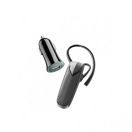 Auricolare Bluetooth Mono con Car Dock Charger PLBTMONOCBRK Ploos