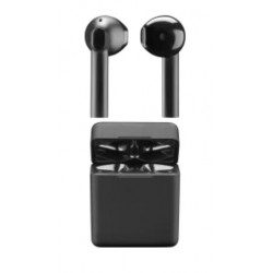 Auricolare Bluetooth TWS MS Con Custodia di Ricarica BTMSTWSCAPSULE21K Nero