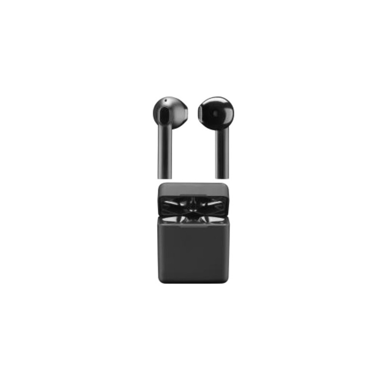 Auricolare Bluetooth TWS MS Con Custodia di Ricarica BTMSTWSCAPSULE21K Nero