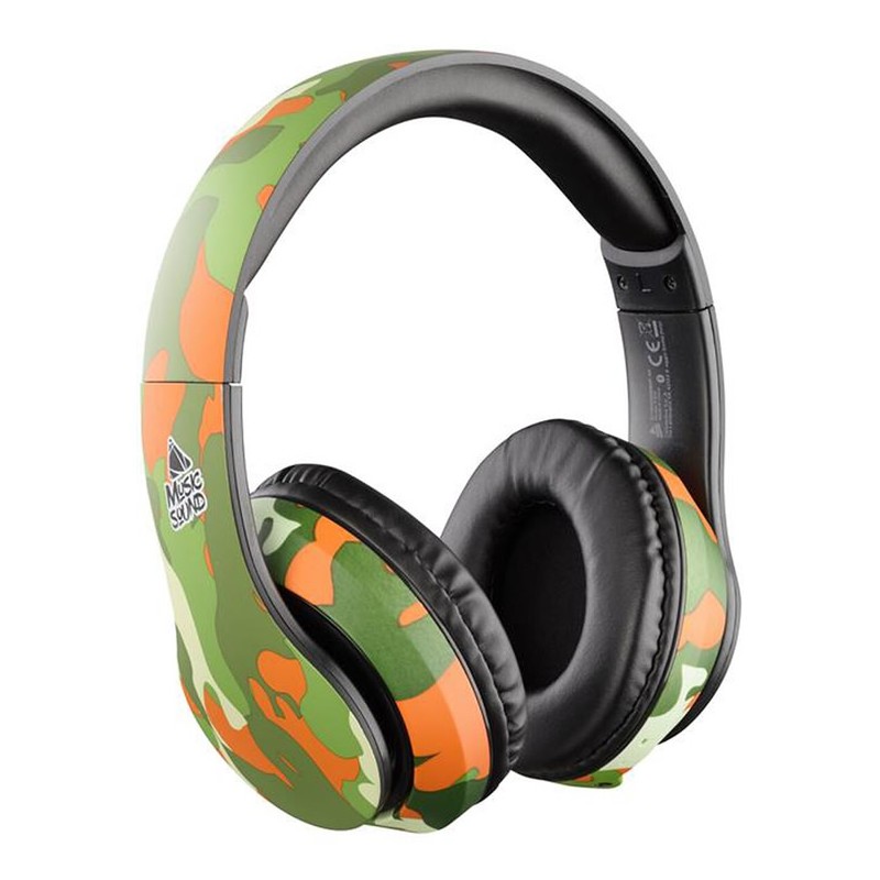 Cuffia Bluetooth MS Around Militare Cellularline BTHEADBMSAROUND214