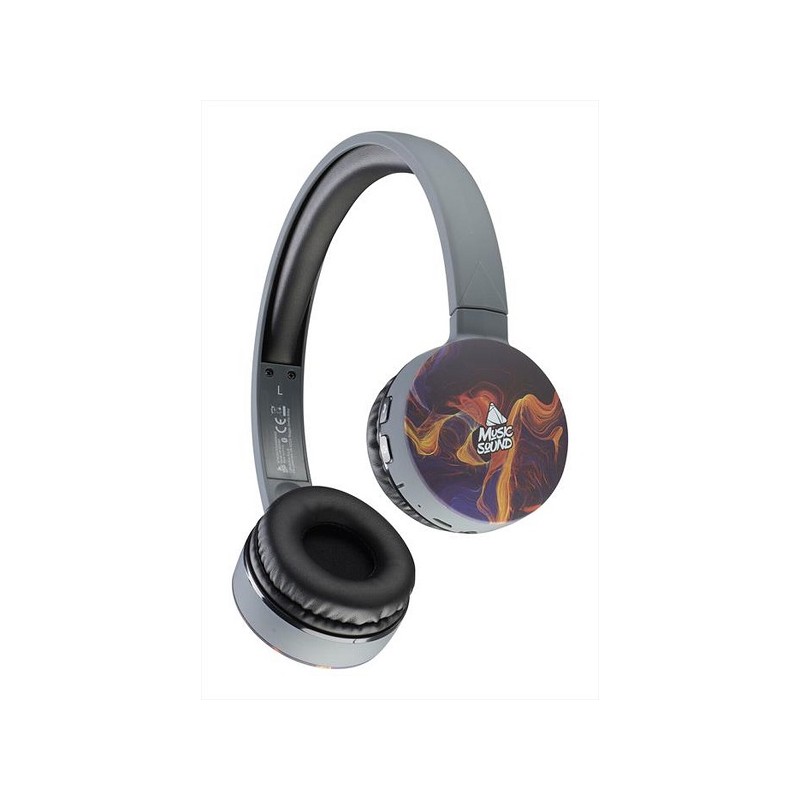 CUFFIE BLUETOOTH CON MICROFONO DISTORTI MUSIC SOUND CELLULARLINE
