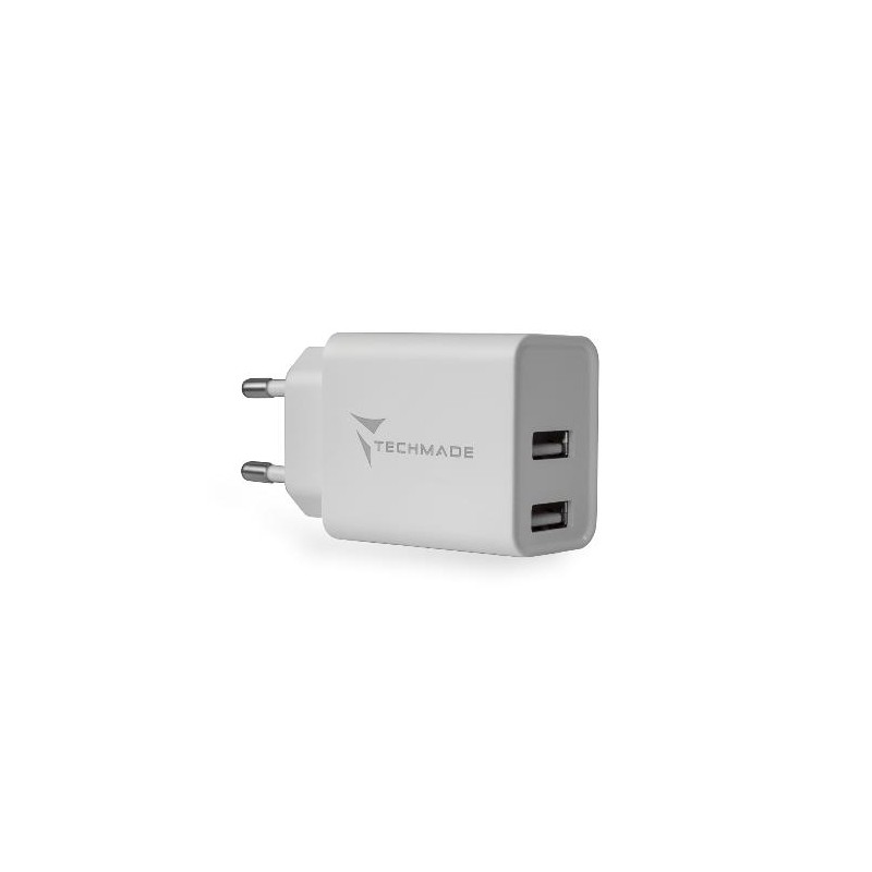 CARICABATTERIA DA RETE USB TECHMADE TM-TC046AA