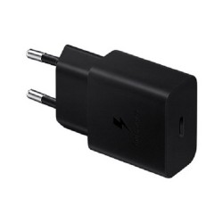 CARICATORE DA RETE SAMSUNG SUPER FAST CHARGING 15W USB-C EP-T1510NBEGEU BLACK